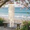 Natural Capiz Shells Wind Chimes for Outside. Spring Decor Wind Chimes Patio Decor. Unique Gift Ideas for Mom, Birthday Gifts for Women